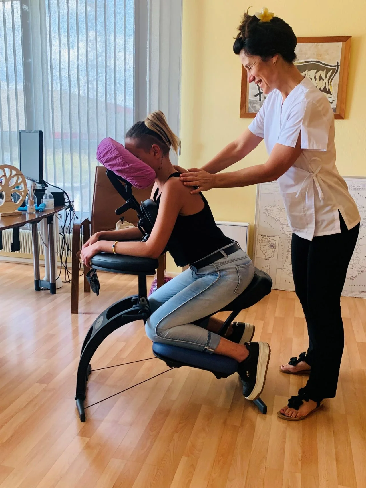 Massage assis chez Herbrich